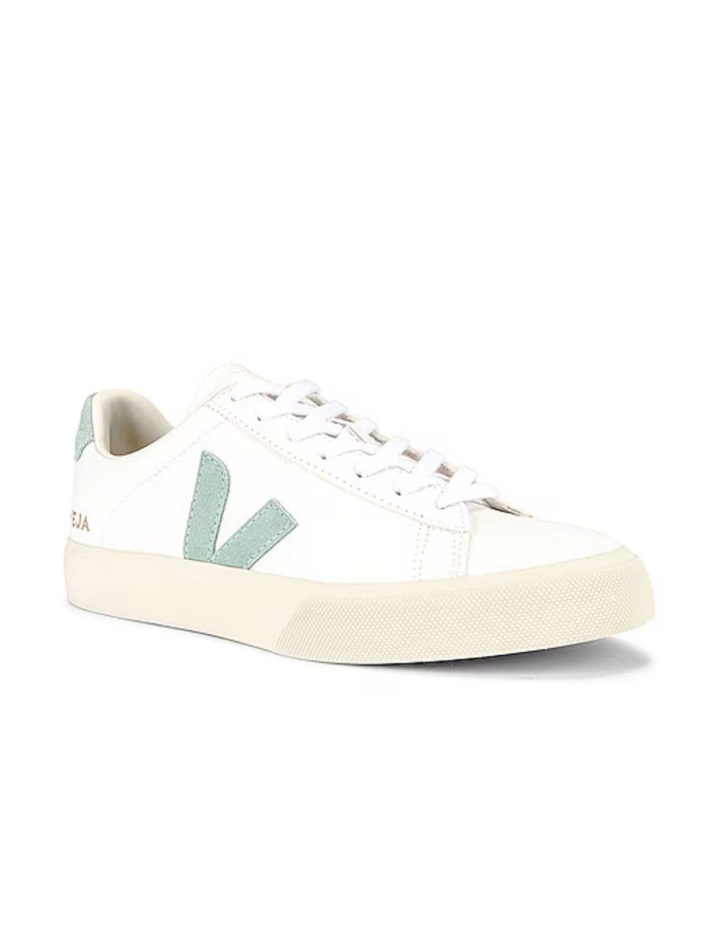 VEJA Campo Sneakers White & Matcha green shoes Revolve 37 7